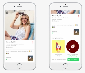Tinder's New Spotify-based Feature - Connect Spotify To Tinder