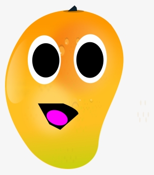 Happy Mango Svg Clip Arts 522 X 593 Px