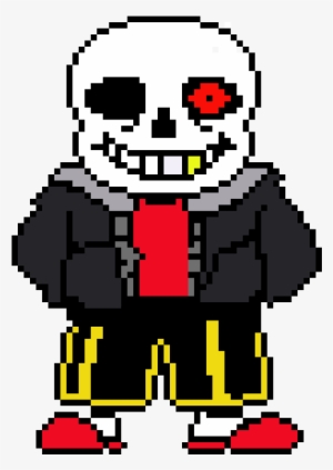 Underfell Sans - Sans Pixel Art - 930x770 PNG Download - PNGkit