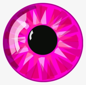 Eyeball Clipart Pink - Third Eye Eyes Clipart