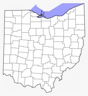 Ohio County Map Blank - Ottawa County Ohio
