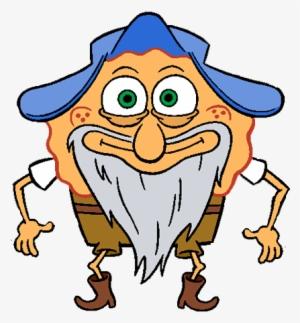 Blue Squarepants - Spongebob Squarepants Uncle Captain Blue