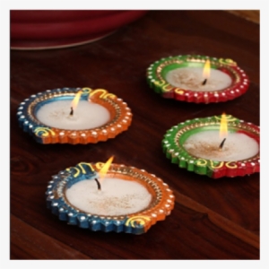 Green Leaf Store Gls Clay Diyas & Thali Cd01 - Diya