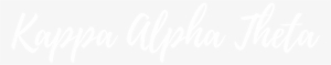 Kappa Alpha Theta - Twitter White Icon Png