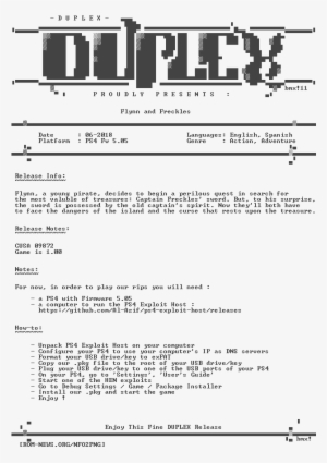 Freckles - Ps4-duplex - - Playstation 4