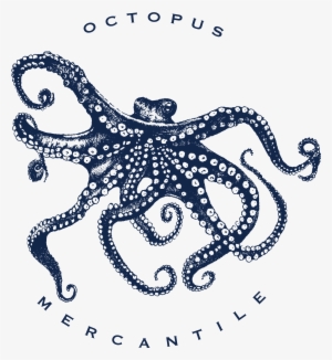 Octopus On Transparent Logo - Emoji