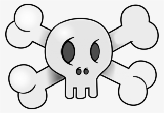 Original Png Clip Art File Skull With Cross Bones Svg