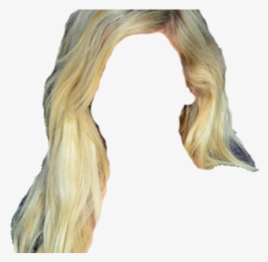 And These Shine Blonde Hair Locks - Long Blonde Hair Transparent