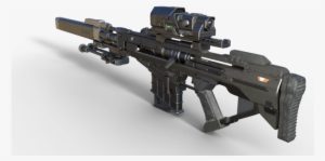 Tactical Sniper Rifle Render In Daz3d For Bf2142 Mod - Sniper Rifle