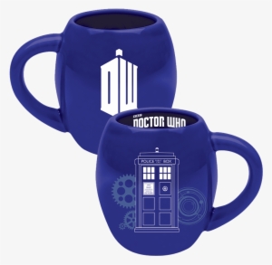 Doctor Who Oval Tardis Mug - Doctor Who: Oval Ceramic Mug