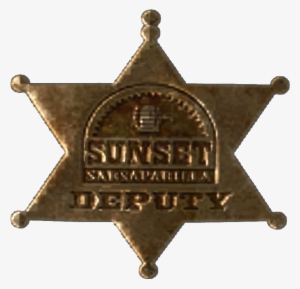 Sunset Sarsaparilla Deputy Badge - Deputy's Badge