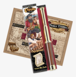 Pirate Spyglass - West Indies Map