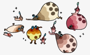 “part Of The Bulborb Family, It Has An Extra Long Tongue,