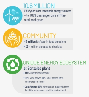 Tyf Sustainability Stats - Graphic Design