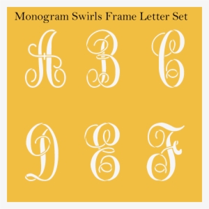 S131465399782554254 P2326 I2 W1650 - Alphabet Garden Designs Chic Interlock Monogram Personalized