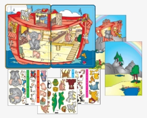 Magnetic Fun® Tin - Lee Publications Noah's Ark Magnetic Fun Tin