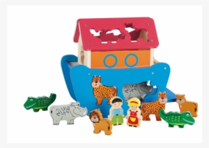 "noah's Ark" Wooden Puzzle - Arche De Noe En Bois