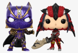 Marvel Vs Capcom - Funko Pop Black Panther Vs Monster Hunter