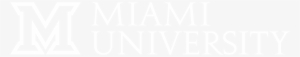 Miami University Logo - Iowa State Logo White