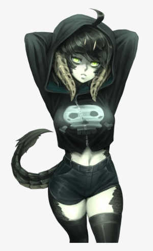 Tumblr Oh3f72xaky1rkn25go1 1280 - Anime Girl Monster Png