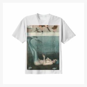 Shop People Watching Cotton T-shirt By Lucifre - Active Shirt