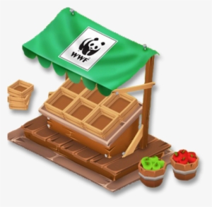 Roadside Shop Wwf - Hay Day Puesto De Venta