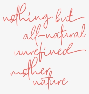 Nothingbutnatural