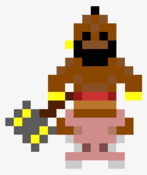 Clash Of Clans Hog Rider Pixel Art - Pixel Clash Of Clans