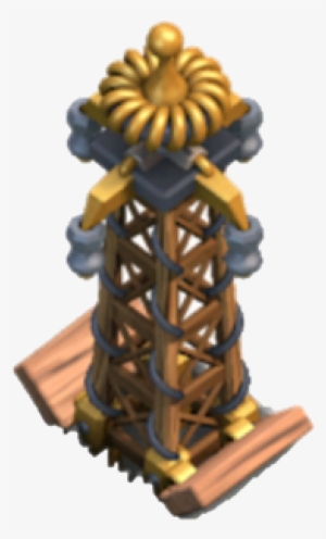 Tesla Hidden Level - Gif Torre Tesla De Clash Of Clans