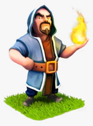 Diy Wizard Halloween Costume - Clash Of Clans Wizard Png