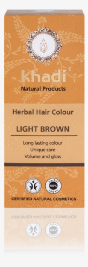 Herbal Hair Colour Light Brown - Khadi Herbal Hair Colour - Light Brown 100g