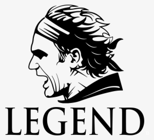 Roger Federer Clipart Vector - Roger Federer T Shirts