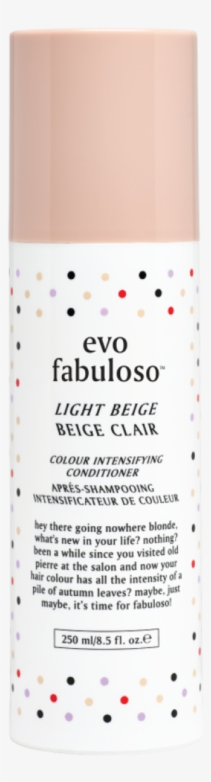Size - Evo Fabuloso Platinum Blonde Colour Intensifying Conditioner