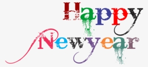 Happy New Year - Happy New Year Png Text