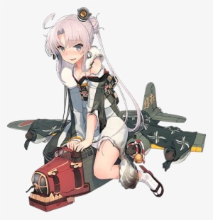 Akitsushima New Year 2017 Full Damaged - Kancolle Iowa New Year