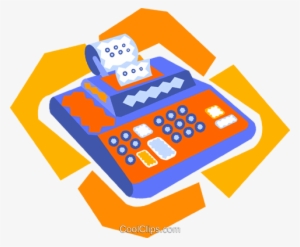 Calculator Royalty Free Vector Clip Art Illustration