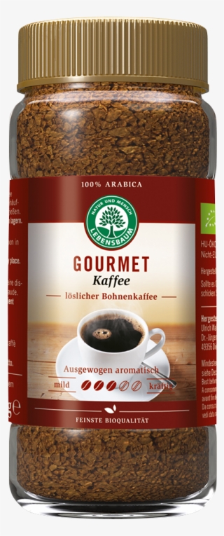 Gourmet Coffee Instant Lebensbaum Organic - Lebensbaum Gourmet Coffee, Instant Coffee - 100 G