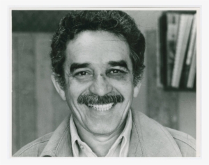 Gabriel Garcia Marquez Photographed With A Black Eye, - Santos Dominguez Vargas