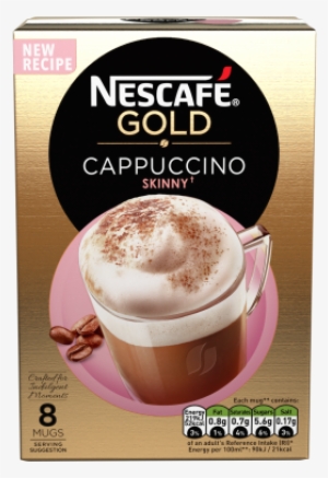 Nescafé Gold Skinny Cappuccino Coffee, 8 Sachets - Nescafe Gold Vanilla Latte
