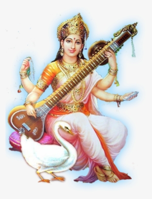 Saraswati Mata Hd Wallpaper - Saraswati Mata Png Hd - 400x520 PNG ...