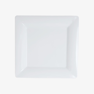 White Square Plate Png - Serving Tray