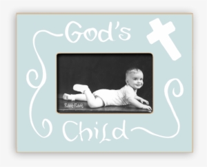 God's Child Sky - Lacey Picture Frame In Sky