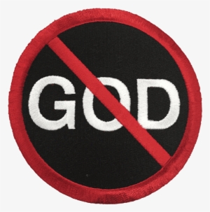 No God - Embroidered Patch - The Babylon Bee