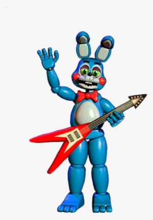 Toy Bonnie Full Body Thank You Image - Five Nights At Freddy's 2 Toy Bonnie