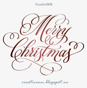 Happy New Year Digital Stamps Merry Christmas Happy - Merry Christmas And Happy New Year In Cursive
