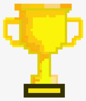 Trophy - Trophy Pixel Art Png