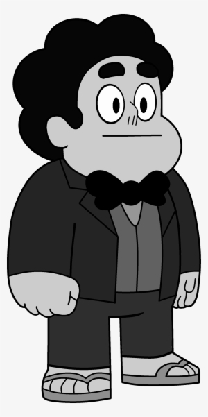 Chille Tid - Steven Universe Black And White