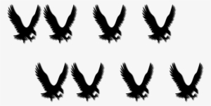 Bird Tattoo Png - Silhouette