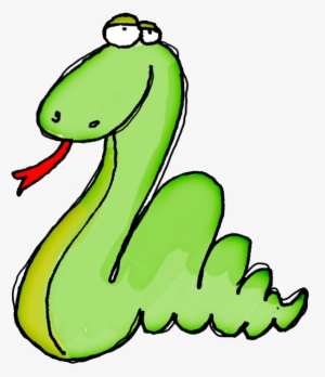 Green Snake Collage Sheet Digital Download Clipart