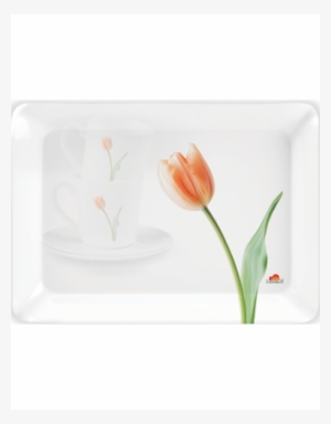Servewell Melamine Ware Tray Stylo 31cm X 23 Cm - Tulip